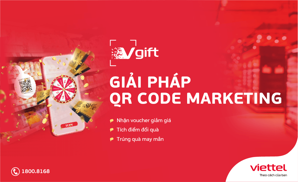 Giải pháp QRCode Marketing vGift